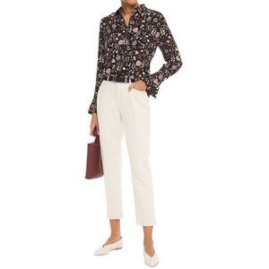 Frame 70’s Silk Buttondown Shirt Sz L